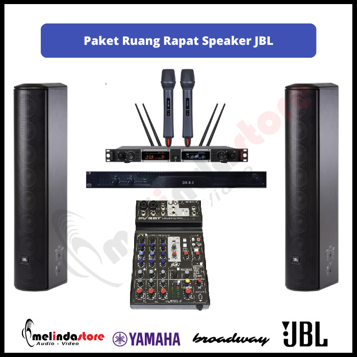 Paket Sound System Ruang Rapat Speaker JBL CBT50-LA | 2 Speaker